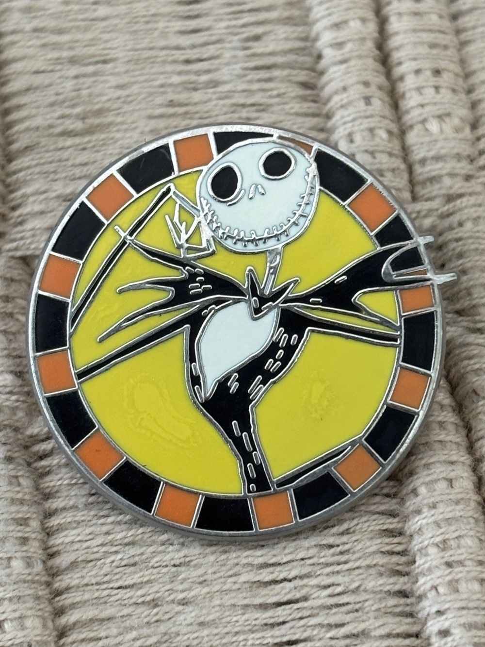 DISNEY 2012 Nightmare Before Christmas Jack Skellington Good vs. Evil Pin